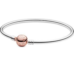 RETIRED Pandora bracelet : rose gold clasp - 7.5 inch - 2023 - barely used